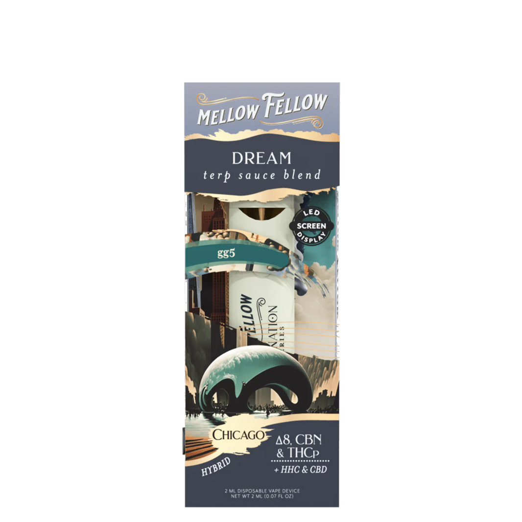 Mellow Fellow Dream Blend Terp Sauce Disposable Vape 2ML