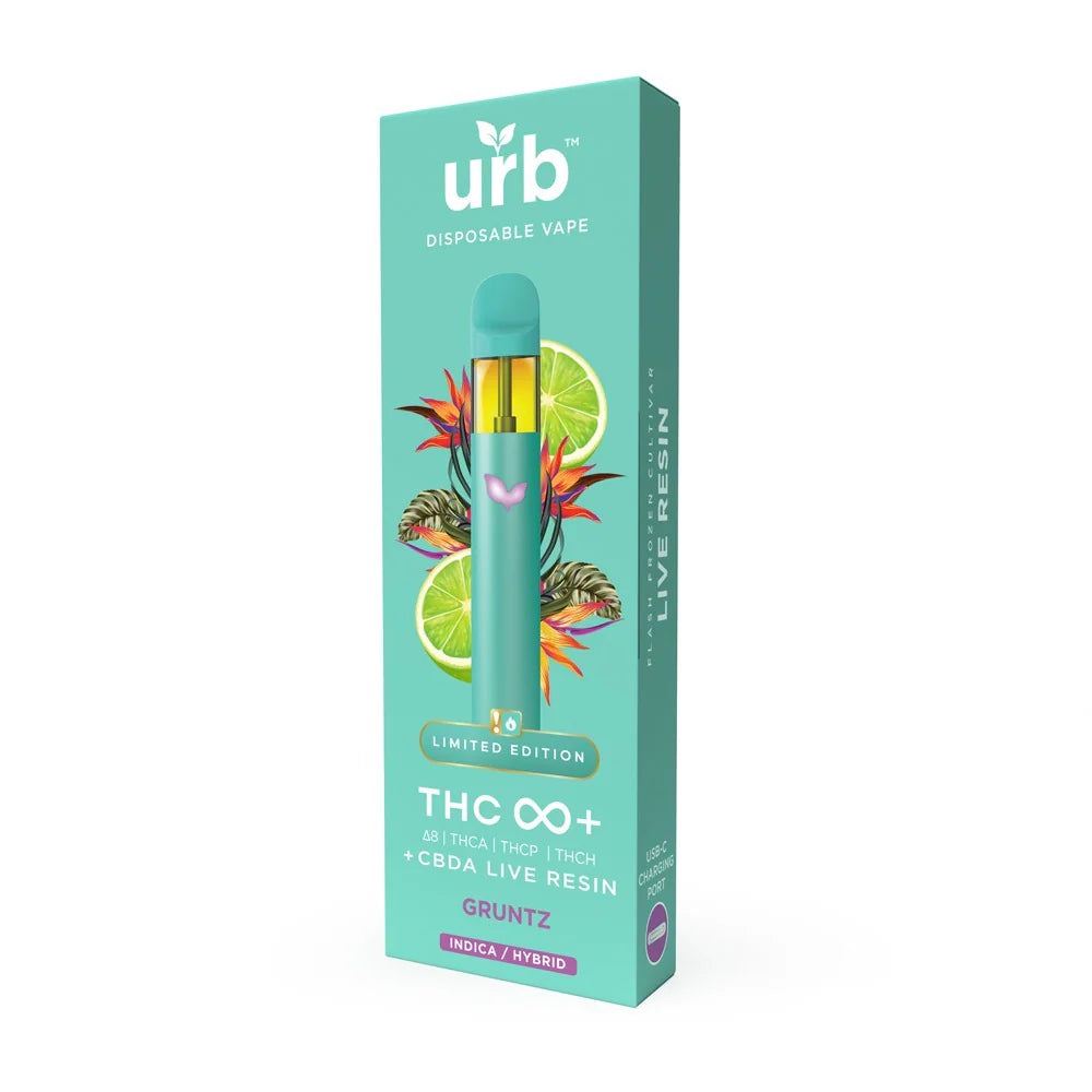 URB THC Infinity+ Disposable Vape 3G