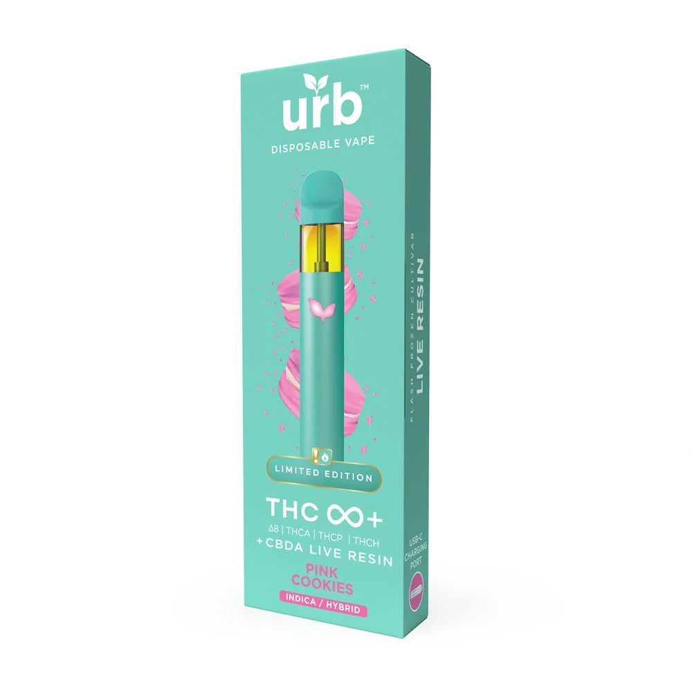 URB THC Infinity+ Disposable Vape 3G