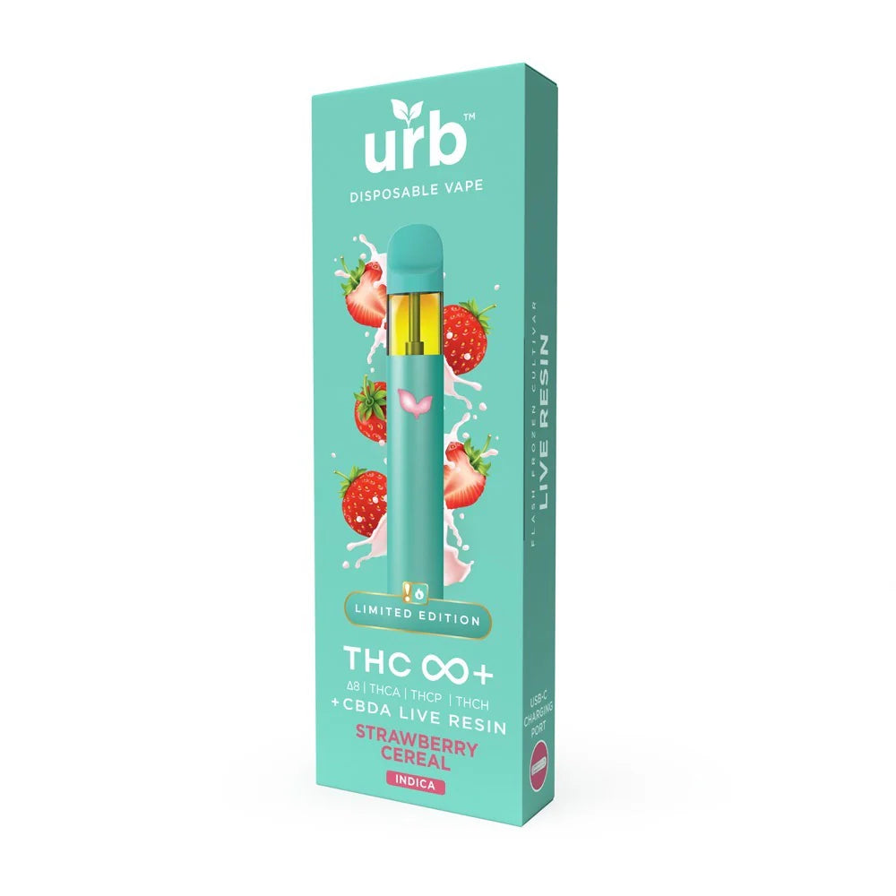 URB THC Infinity+ Disposable Vape 3G