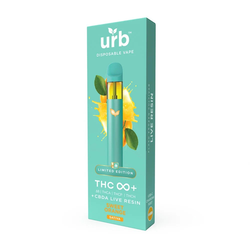 URB THC Infinity+ Disposable Vape 3G