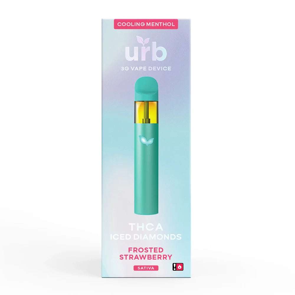 URB THCA Iced Diamonds Disposable 3G