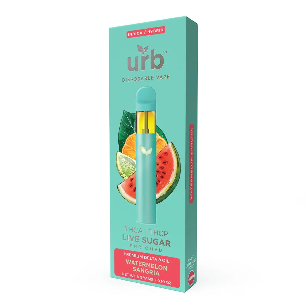 URB THCA Live Sugar Disposable 3ML