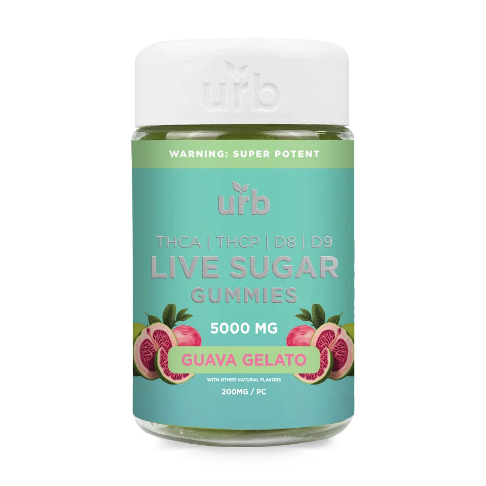 URB THCA Live Sugar Gummies 5000MG (25ct)