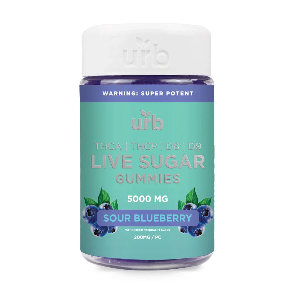 URB THCA Live Sugar Gummies 5000MG (25ct)