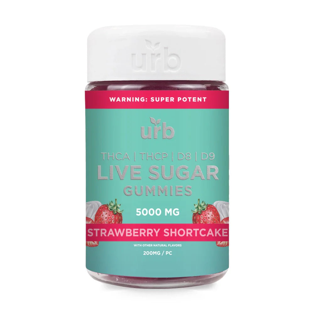 URB THCA Live Sugar Gummies 5000MG (25ct)