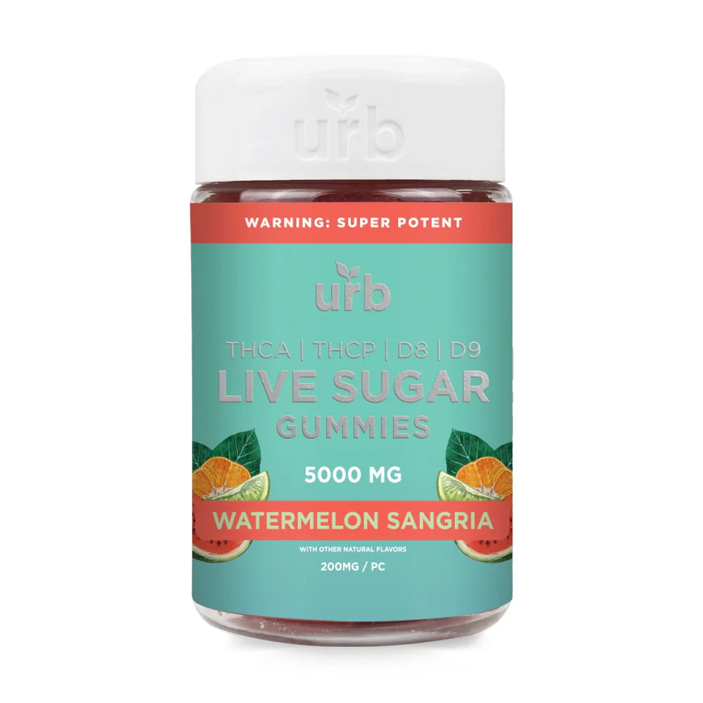 URB THCA Live Sugar Gummies 5000MG (25ct)