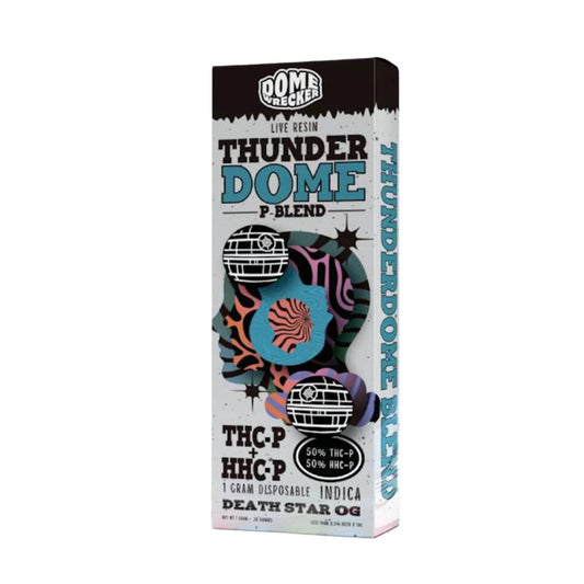 Thunder Dome Live Resin THC-P/HHC-P Vaporizer - 1000mg