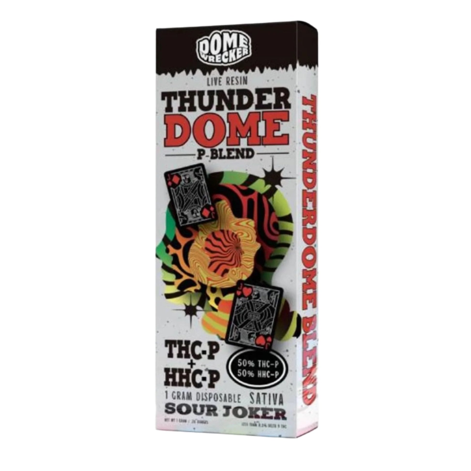 Thunder Dome Live Resin THC-P/HHC-P Vaporizer - 1000mg - hqdtechusa