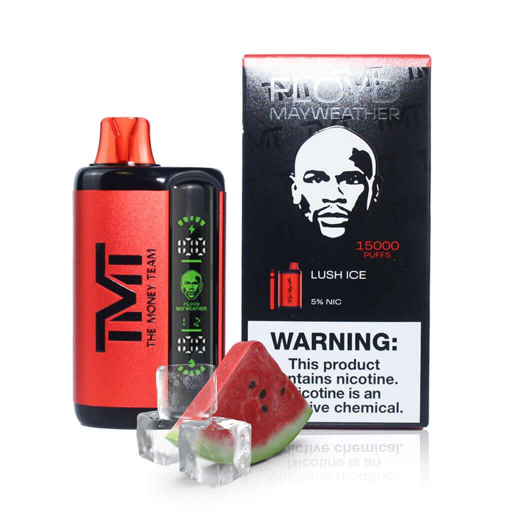 TMT Vape by Floyd Mayweather 15,000 Disposable Vape 5 Pck HQD Tech USA TMT Vape by Floyd Mayweather 15,000 Disposable Vape 5 Pck HQD Tech USA