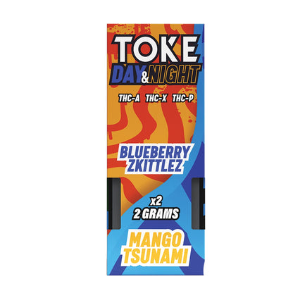 TOKE Day n Night THC-A Dual Pack Vaporizer - 4000mg