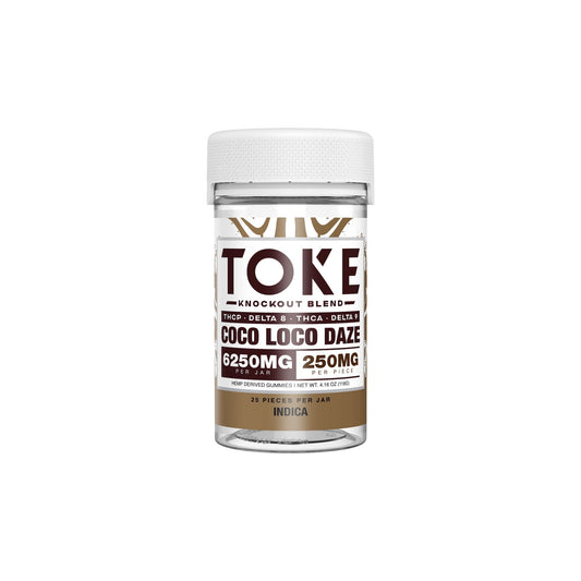 TOKE Kockout Blend Gummies - 6250mg