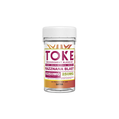 TOKE Kockout Blend Gummies - 6250mg