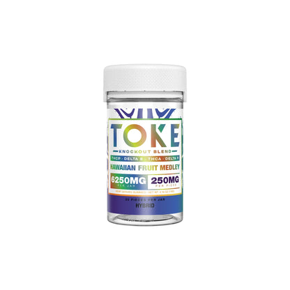 TOKE Kockout Blend Gummies - 6250mg