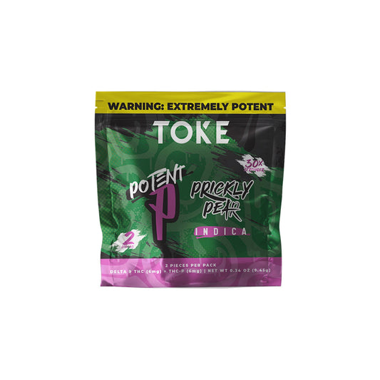 TOKE Potent P Delta 9 + THC-P Gummies - 2ct