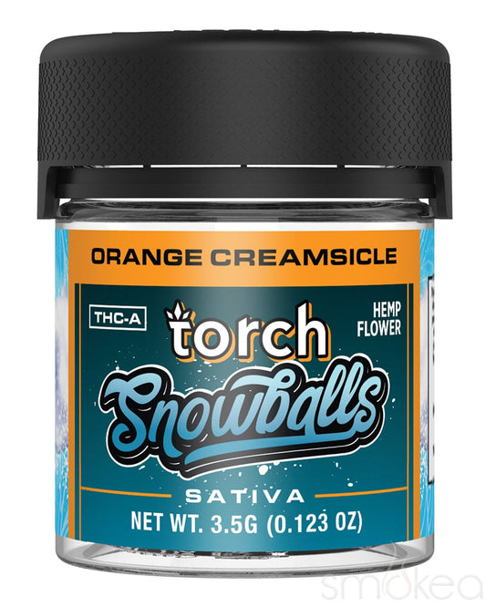 Indulge in Torch's 3.5g Snowballs THCA Flower - Exquisite Orange Creamsicle Flavor!