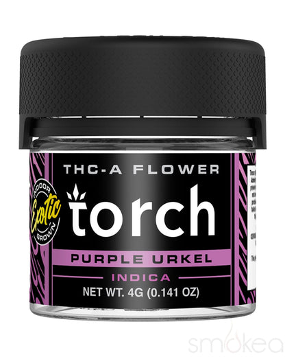 Premium Purple Urkle THCA Flower - Ignite Your Senses with Torch 4g