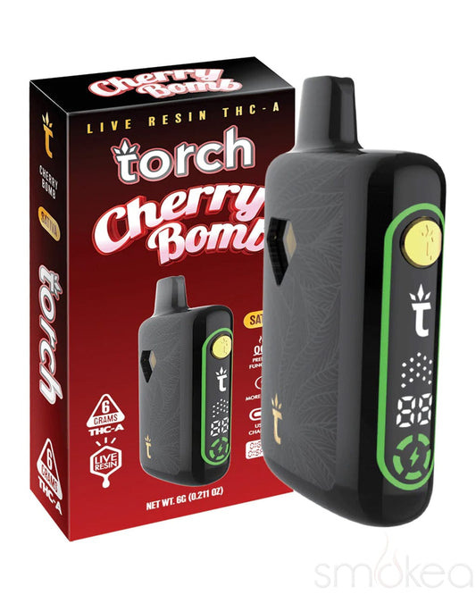 Cherry Bomb THCA Live Resin Blend Vape by Torch - 6g Pulse