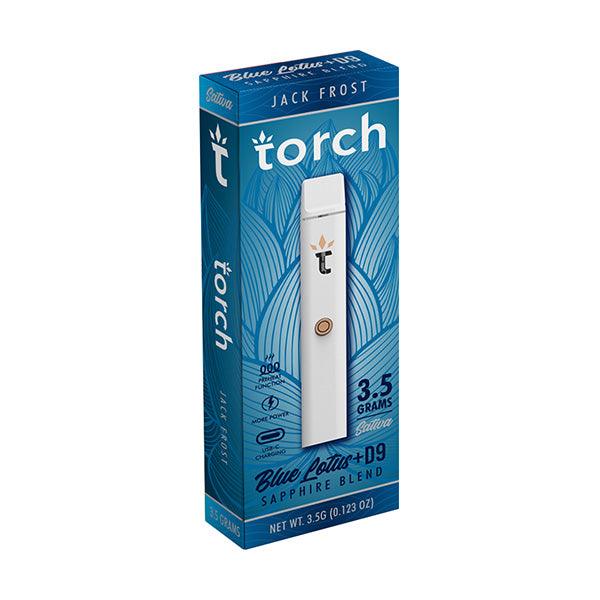 Torch Blue Lotus + D9 Sapphire Blend liquid diamonds Disposable 3.5G | Disposable Vapes | HQD Tech USA