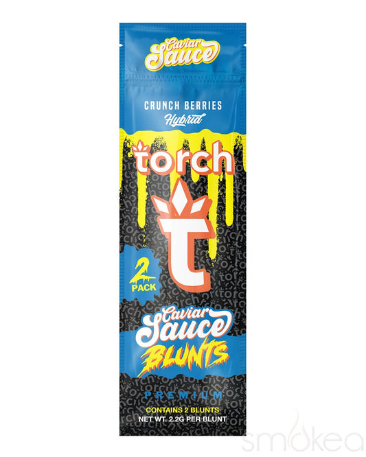 Indulge in Torch Caviar Sauce Pre-Rolled Blunts - Flavorful Crunch Berries Delight!