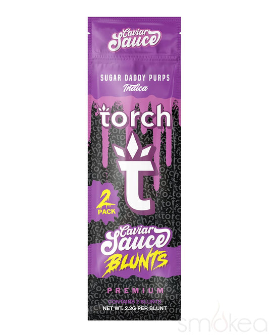 Indulge in Torch Caviar Sauce Pre-Rolled Blunts - Sugar Daddy Purps Delight!