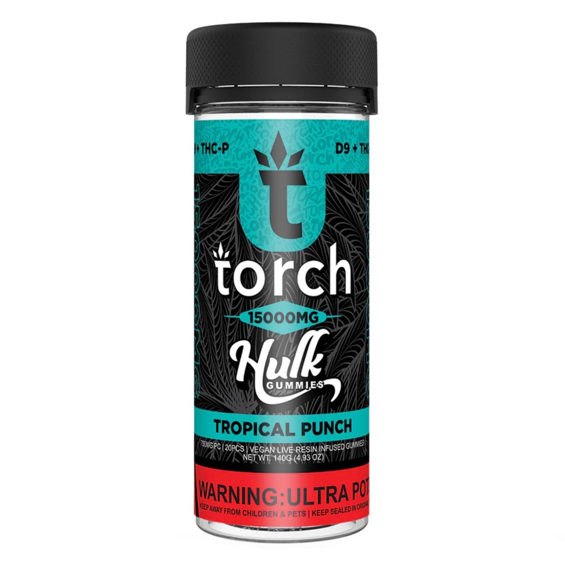 Torch Hulk Tropical Punch Gummies - 15000mg - hqdtechusa