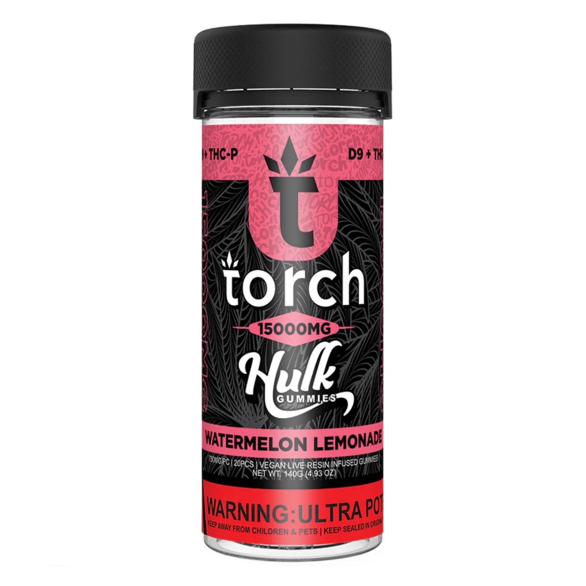 Torch Hulk Watermelon Lemonade Gummies - 15000mg - hqdtechusa