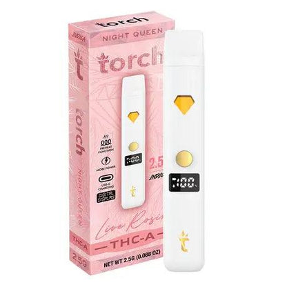 Torch Live Rosin THCa Vape 2.5G | THC Disposable Vapes | HQD Tech USA