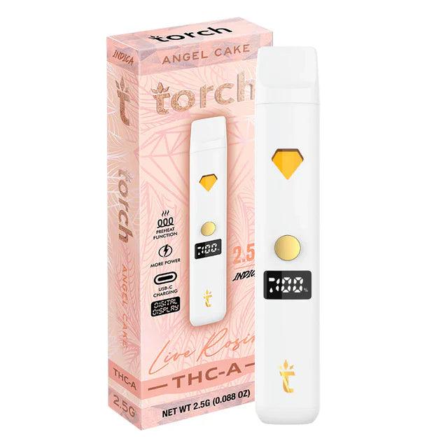 Torch Live Rosin THCa Vape 2.5G | THC Disposable Vapes | HQD Tech USA