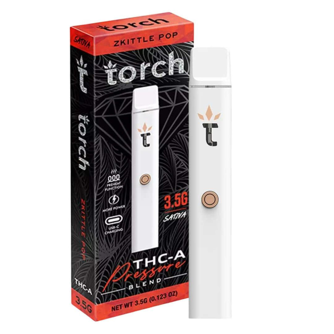 Torch Pressure Blend Disposable 3.5G | THC Disposable Vapes | HQD Tech USA