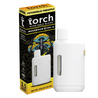 Torch THCa Mushroom Mind Melt Blend Disposable 3.5G | Mushroom Vapes | HQD Tech USA