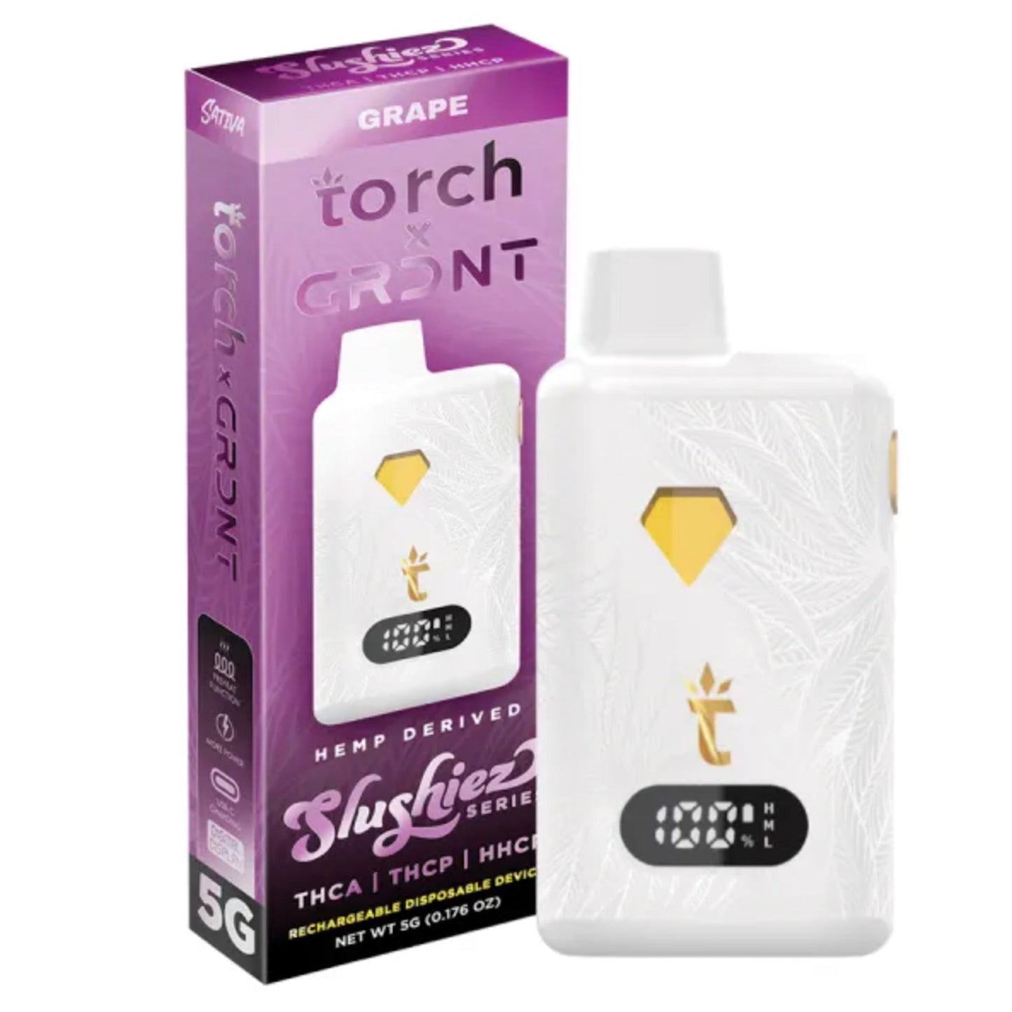 Torch X GRDNT THC-A Blend Vaporizer - 5000mg