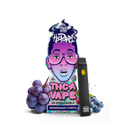 Tre House ItsPurple THC-A Vaporizer - 2000mg