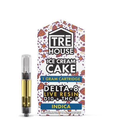 Tre House Live Resin Blend Ice Cream Cake Cartridge - 1000mg