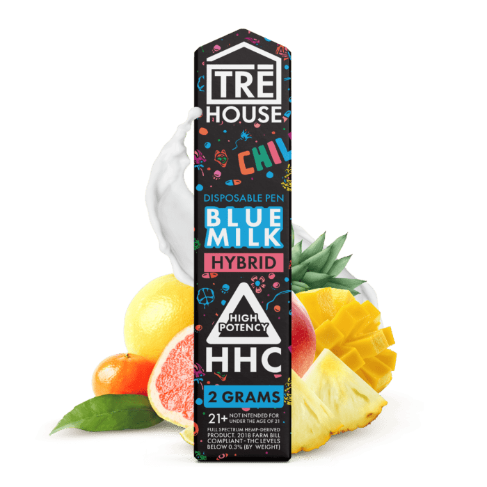 Tre House Live Resin HHC Rechargeable Disposable 2G | THC Disposable Vapes | HQD Tech USA