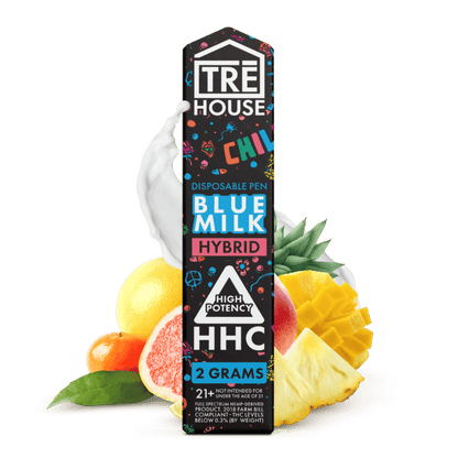 Tre House Live Resin HHC Rechargeable Disposable 2G | THC Disposable Vapes | HQD Tech USA