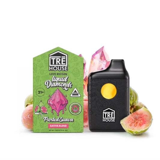 Tre House Live Rosin Liquid Diamonds Vaporizer - 3500mg