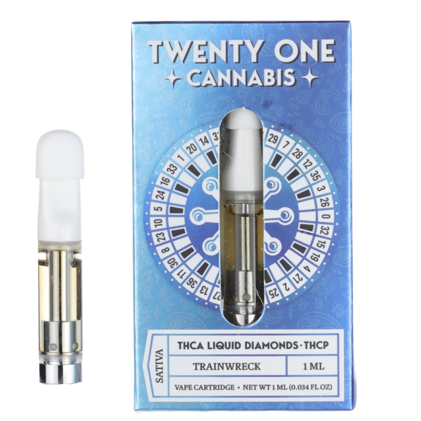 Twenty One THC-A Liquid Diamonds Cartridge - 1000mg