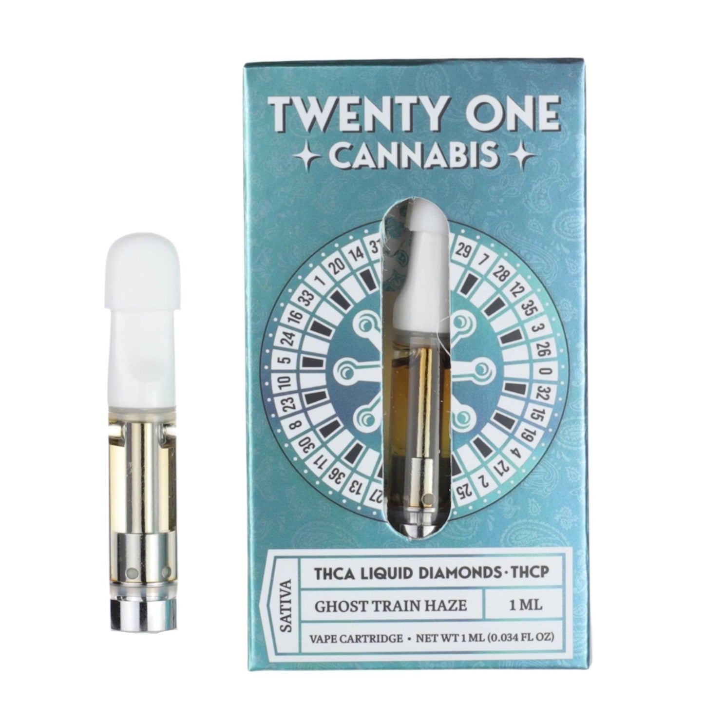 Twenty One THC-A Liquid Diamonds Cartridge - 1000mg