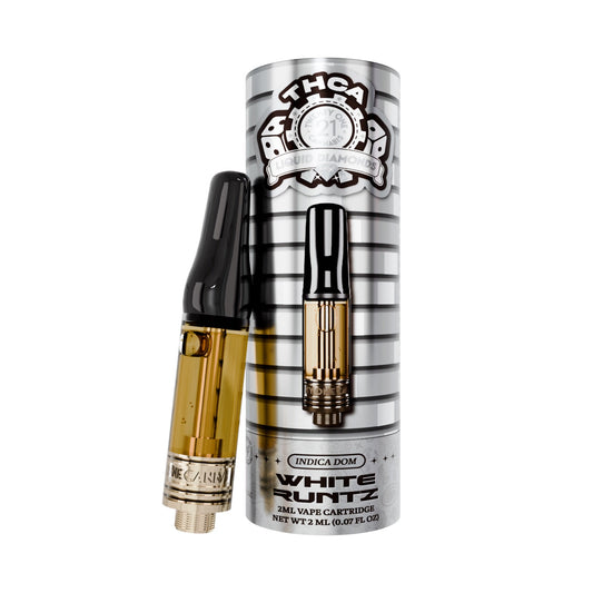 Twenty One White Runtz THC-A Cartridge - 2000mg