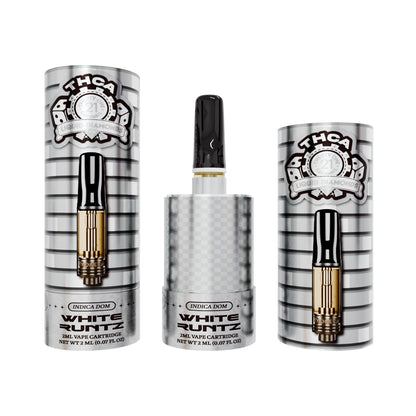 Twenty One White Runtz THC-A Cartridge - 2000mg - hqdtechusa