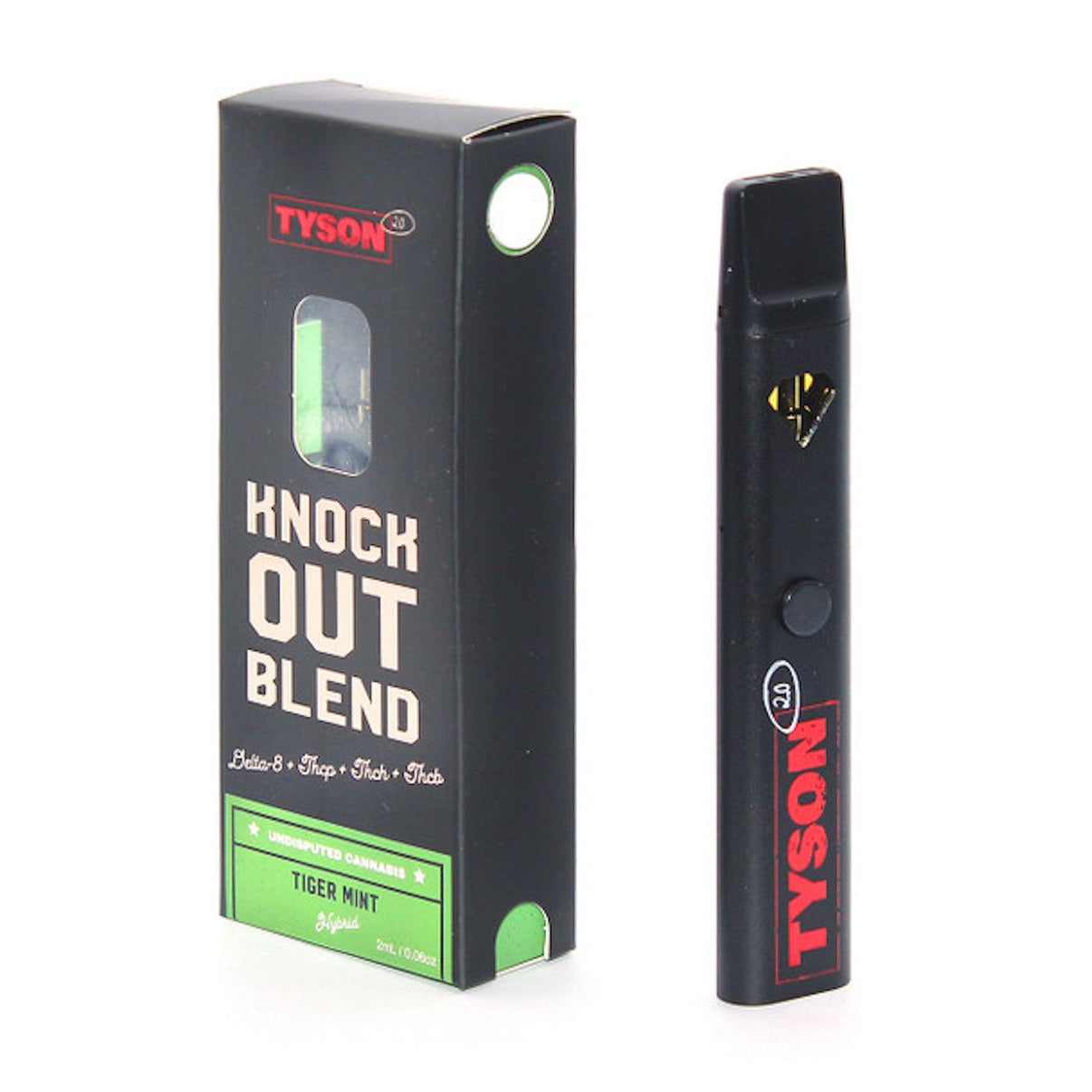 Tyson 2.0 Knockout Blend Disposable 2G | THC Disposable Vapes | HQD Tech USA