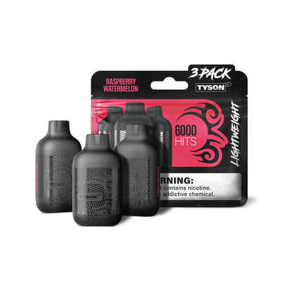 Tyson Lighweight Nic Vape -5% (3 Pack) - hqdtechusa