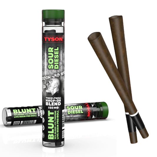 Tyson Sour Diesel THC-A Blend Blunt - 150mg - hqdtechusa