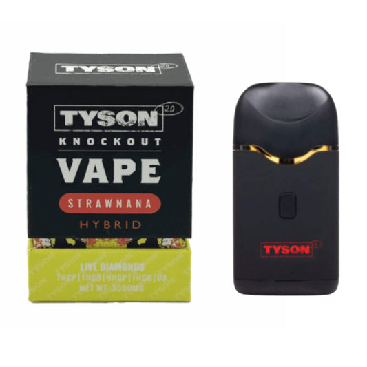 Tyson Strawnana Live Rosin Vaporizer - 3000mg