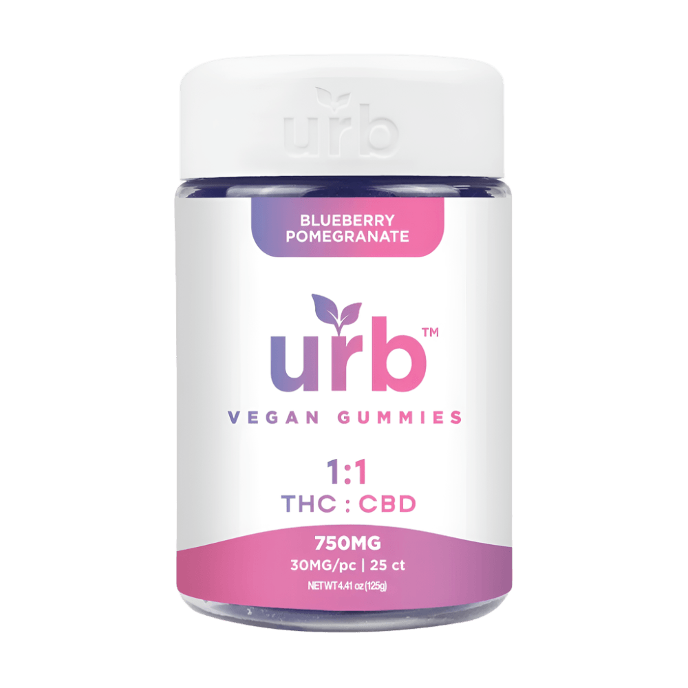 URB 1:1 THC CBD Gummies 750MG (25ct) | Gummies | HQD Tech USA