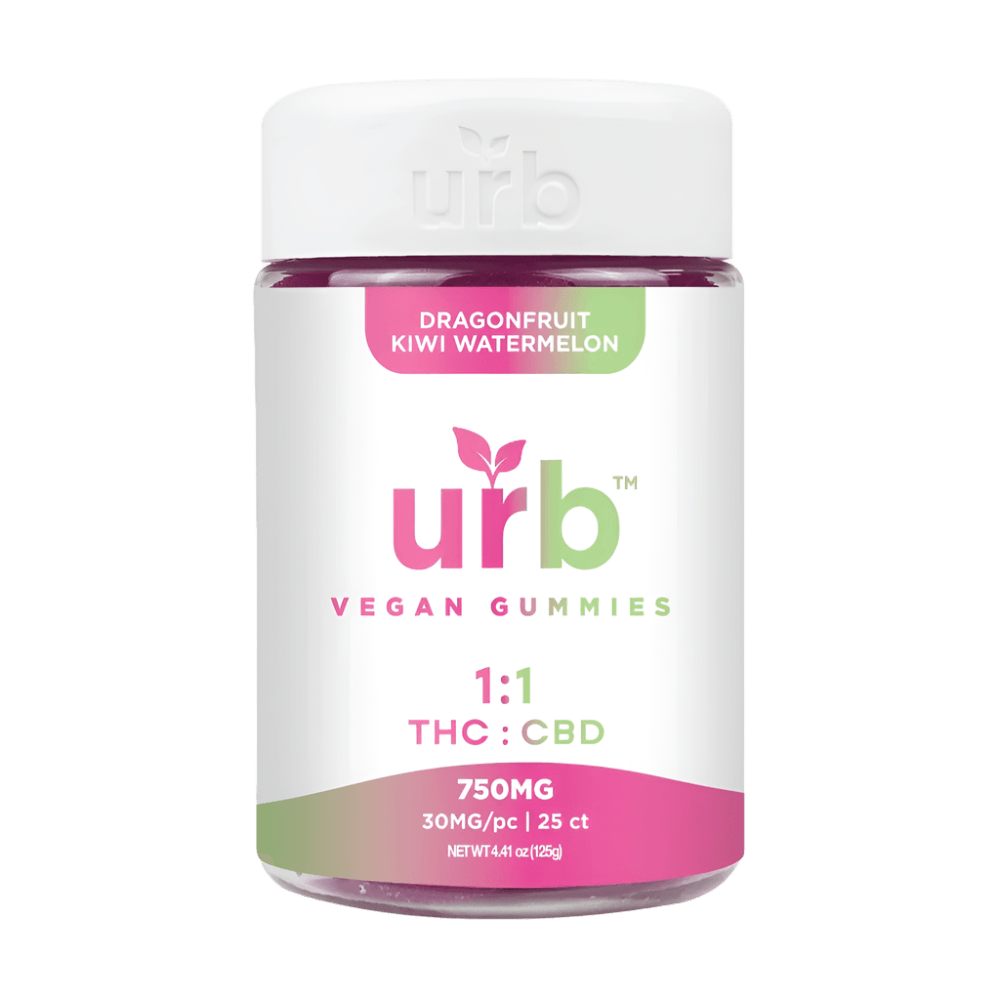 URB 1:1 THC CBD Gummies 750MG (25ct) | Gummies | HQD Tech USA