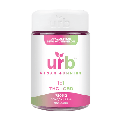 URB 1:1 THC CBD Gummies 750MG (25ct) | Gummies | HQD Tech USA