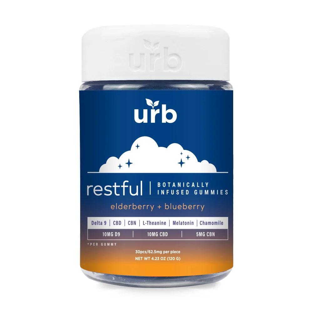 URB Restful Botanically Infused Gummies 1875MG | Gummies | HQD Tech USA