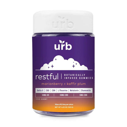 URB Restful Botanically Infused Gummies 1875MG | Gummies | HQD Tech USA